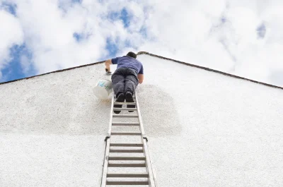 Peinture extérieure à Barfleur — façades et ravalement